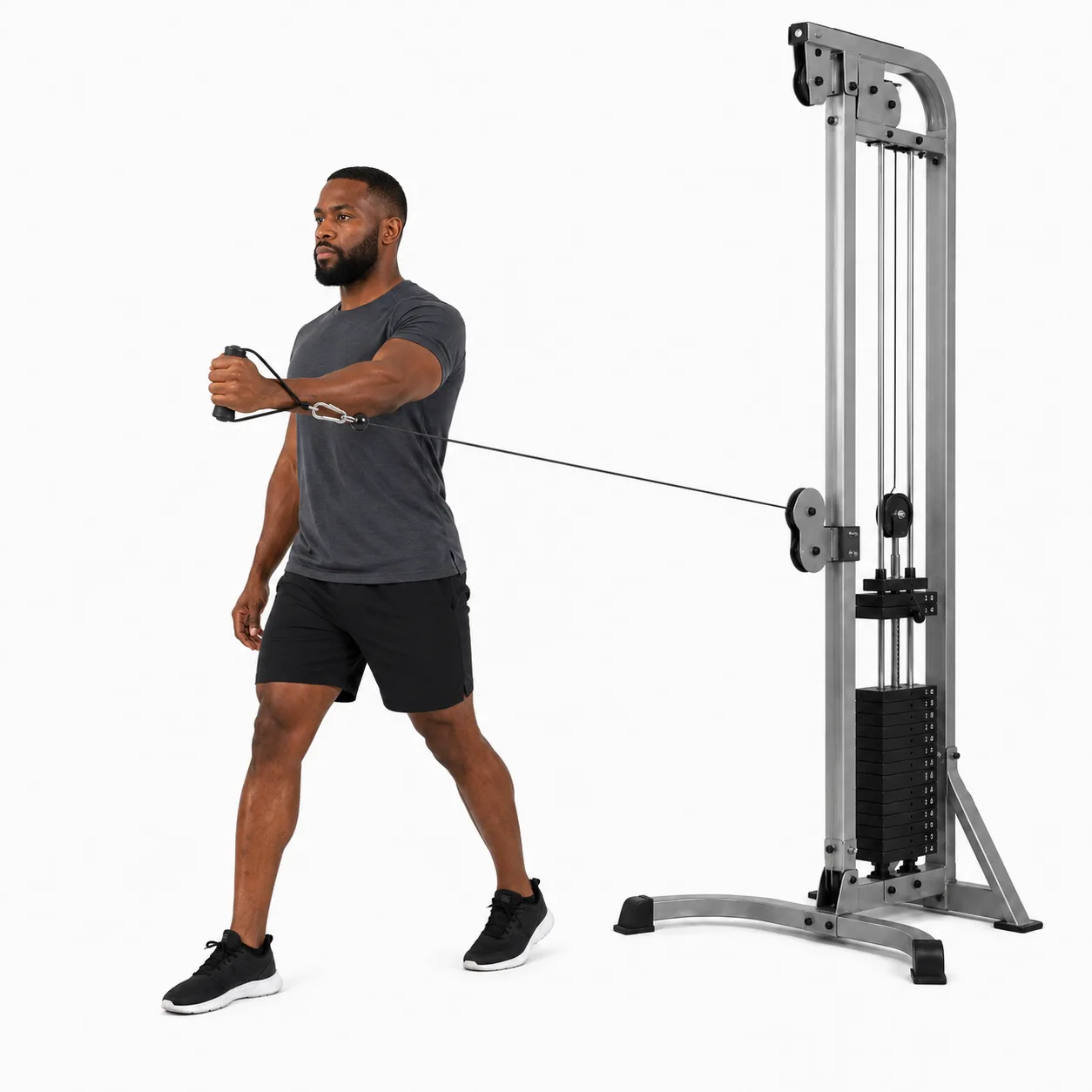Cable Press - Single-Arm exercise reference