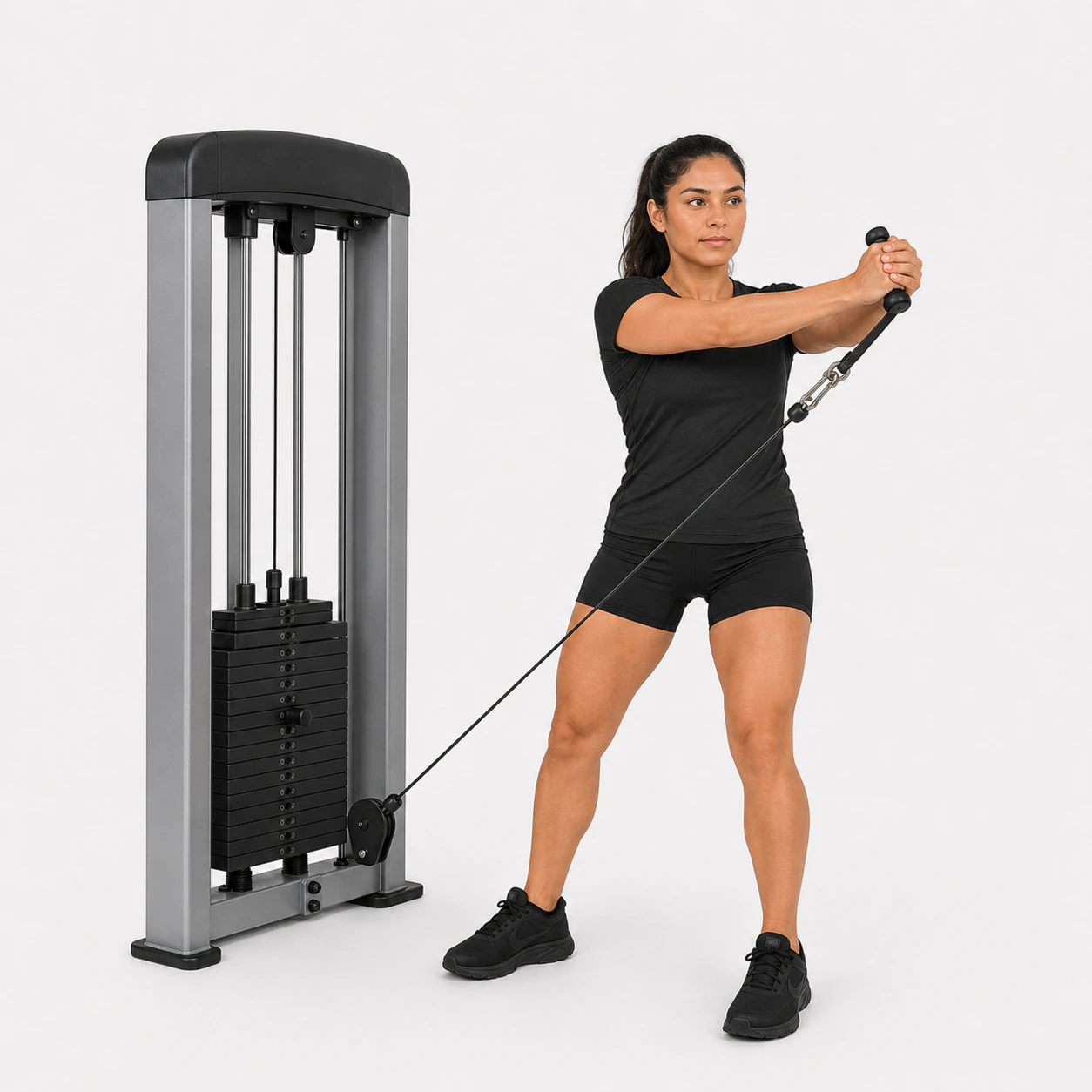 Cable Rotation - Low to High exercise reference