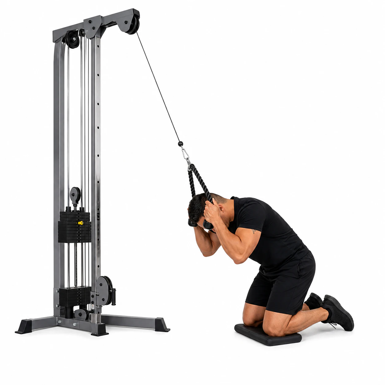 Crunch - Cable exercise reference