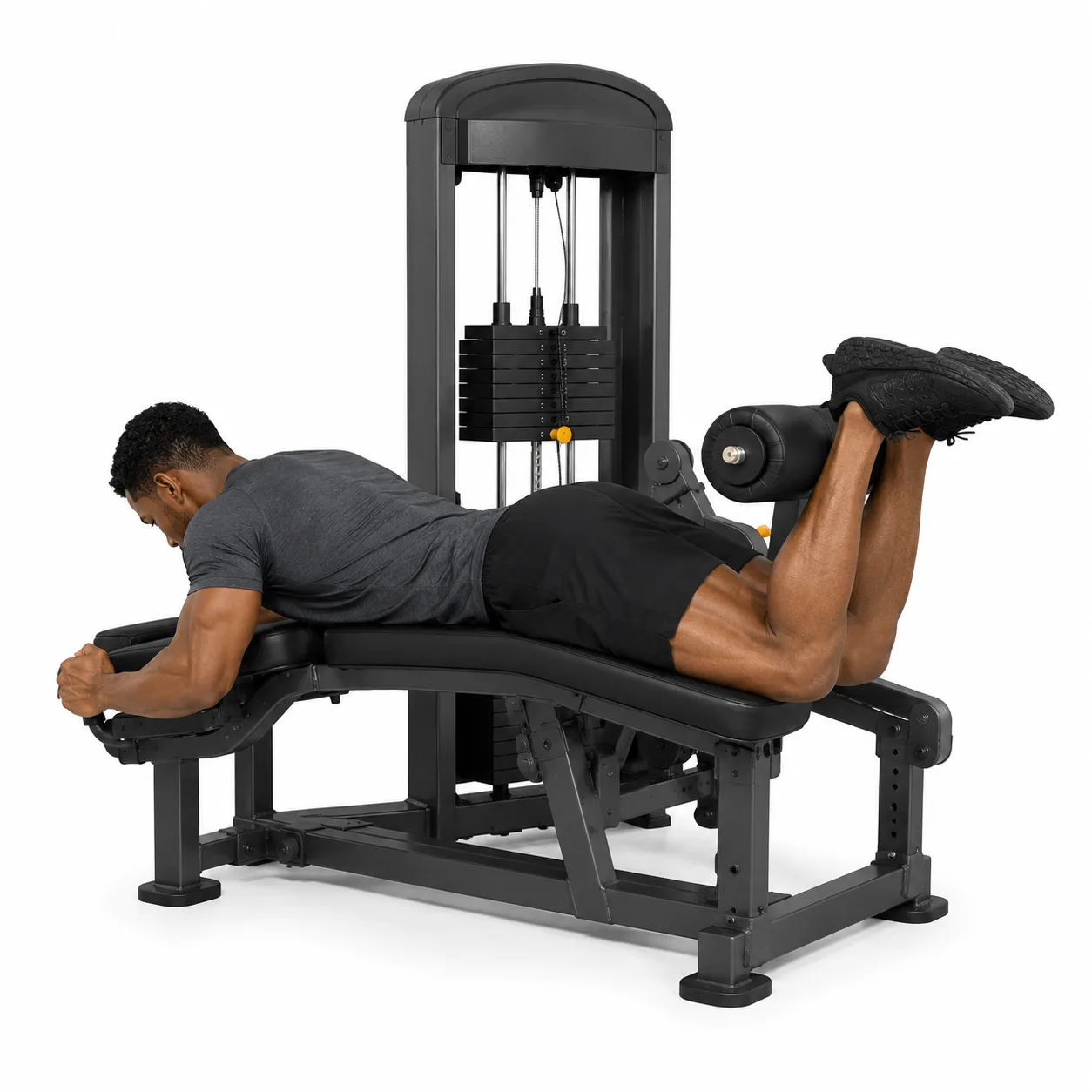Knee Curl - Lying Machine exercise reference