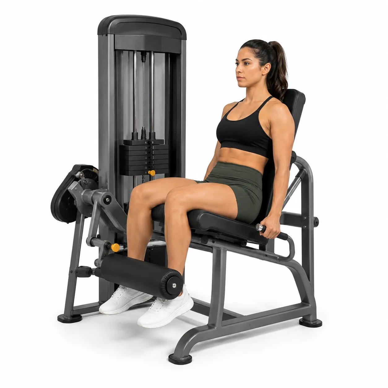 Knee Curl - Seated Machine exercise reference