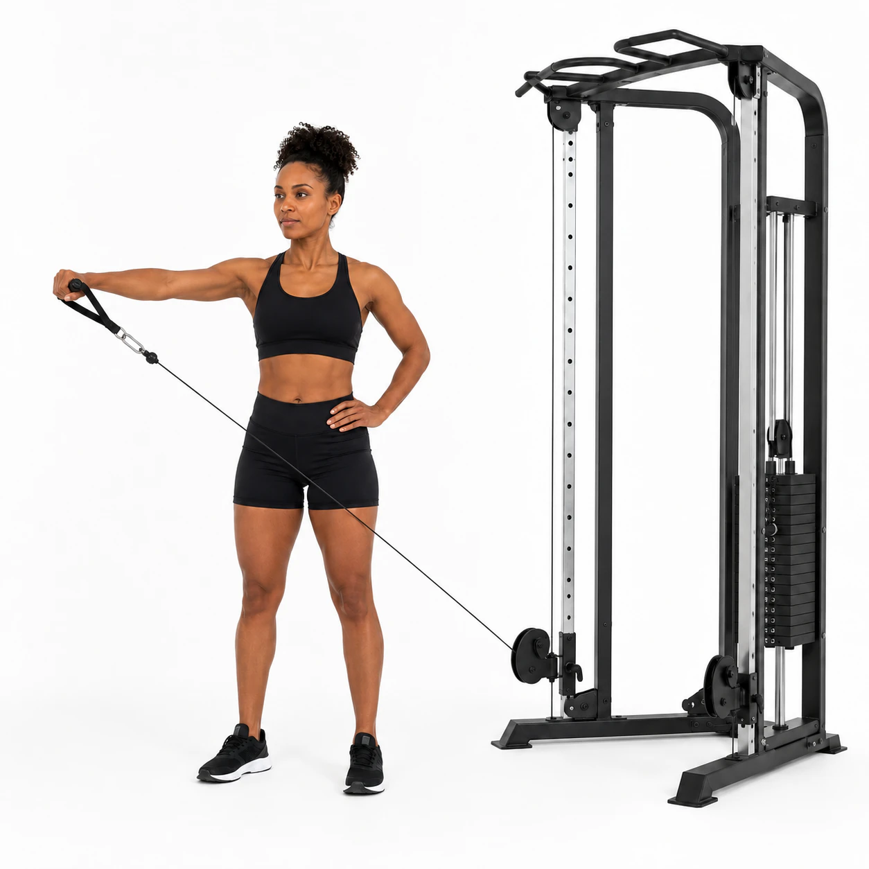 Lateral Raise - Single-Arm Cable exercise reference