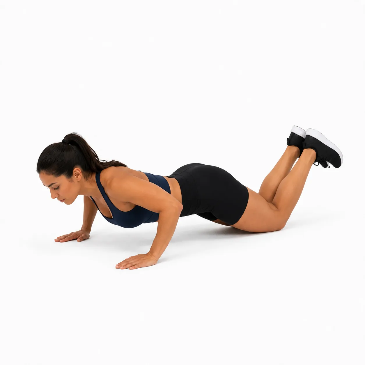 Push-up - Knee exercise reference