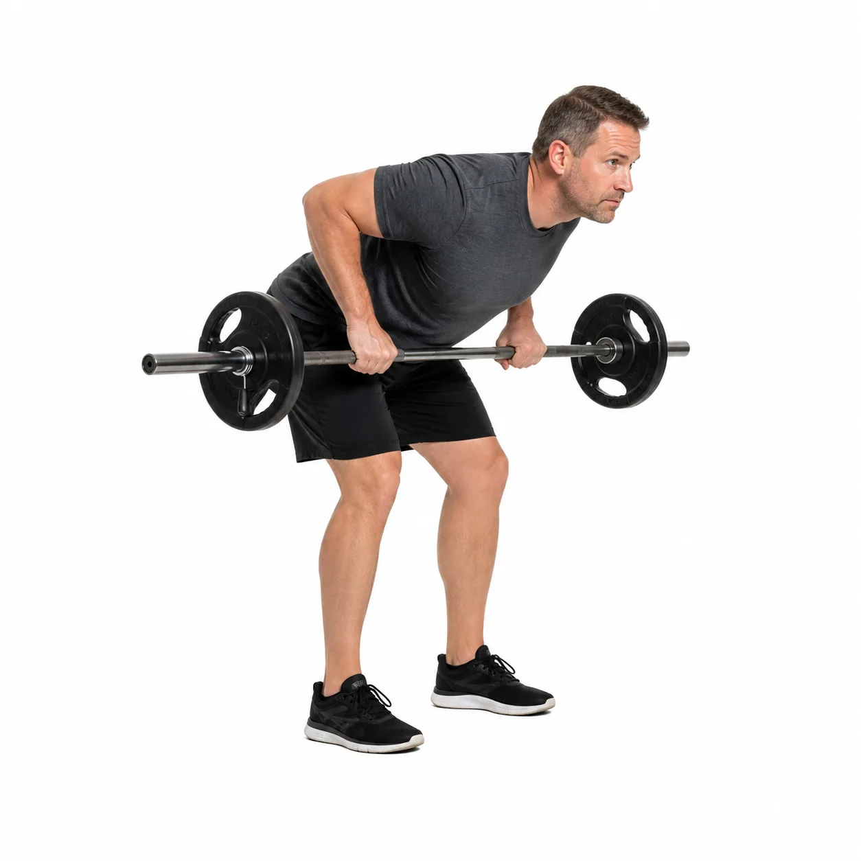 Row - Bent-Over Barbell exercise reference