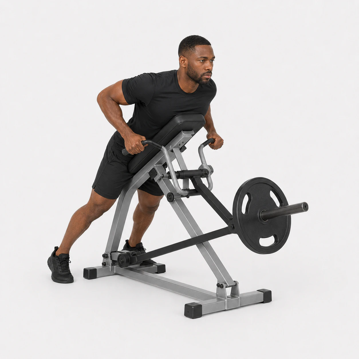Row - Chest-Supported T-Bar exercise reference