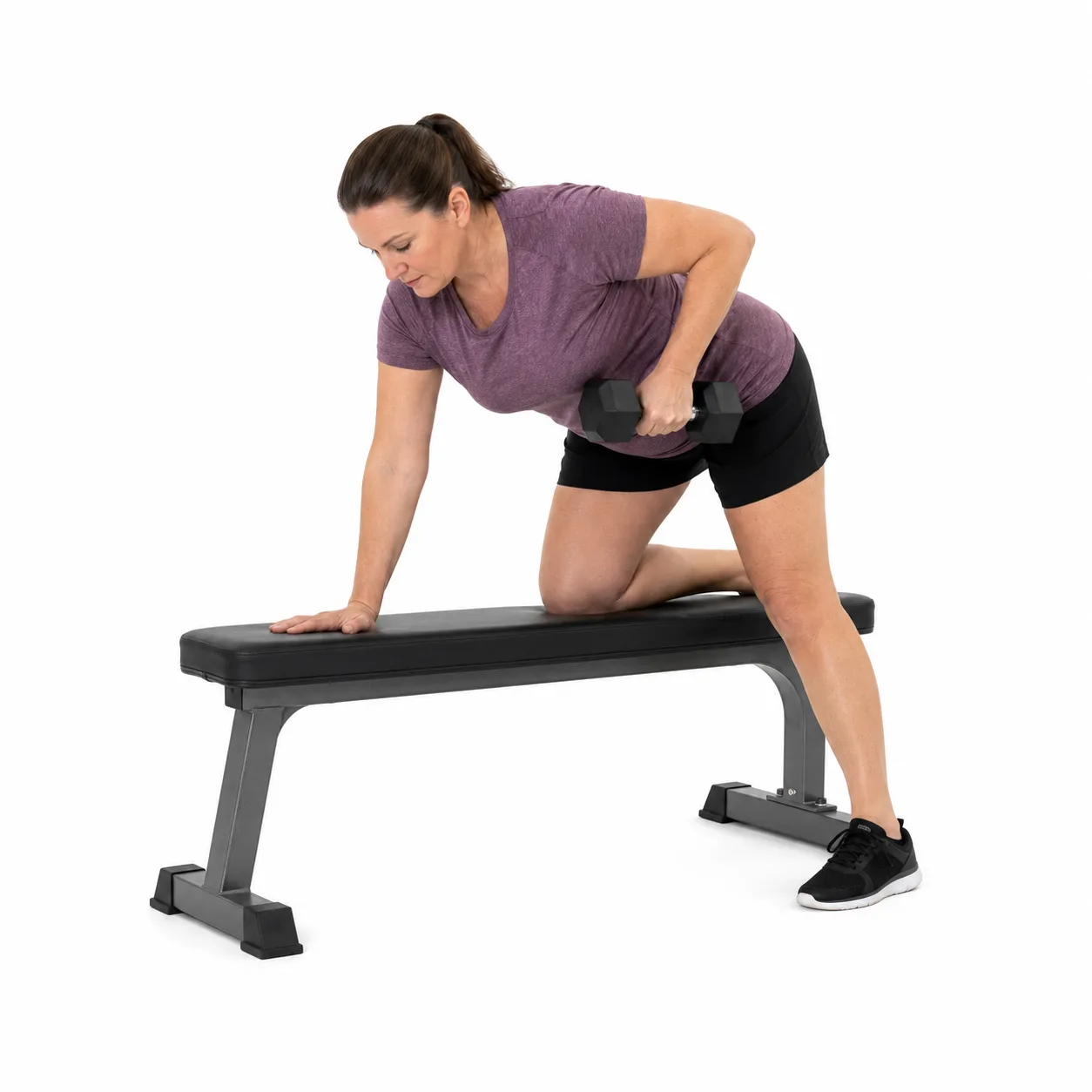Row - Single-Arm Bench Supported exercise reference