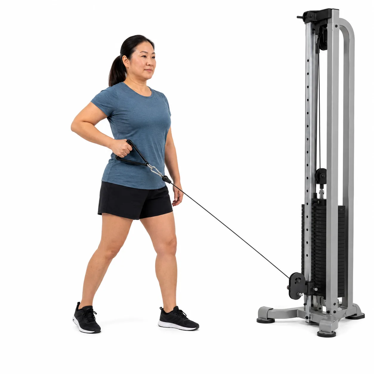 Row - Single-Arm Low/High exercise reference