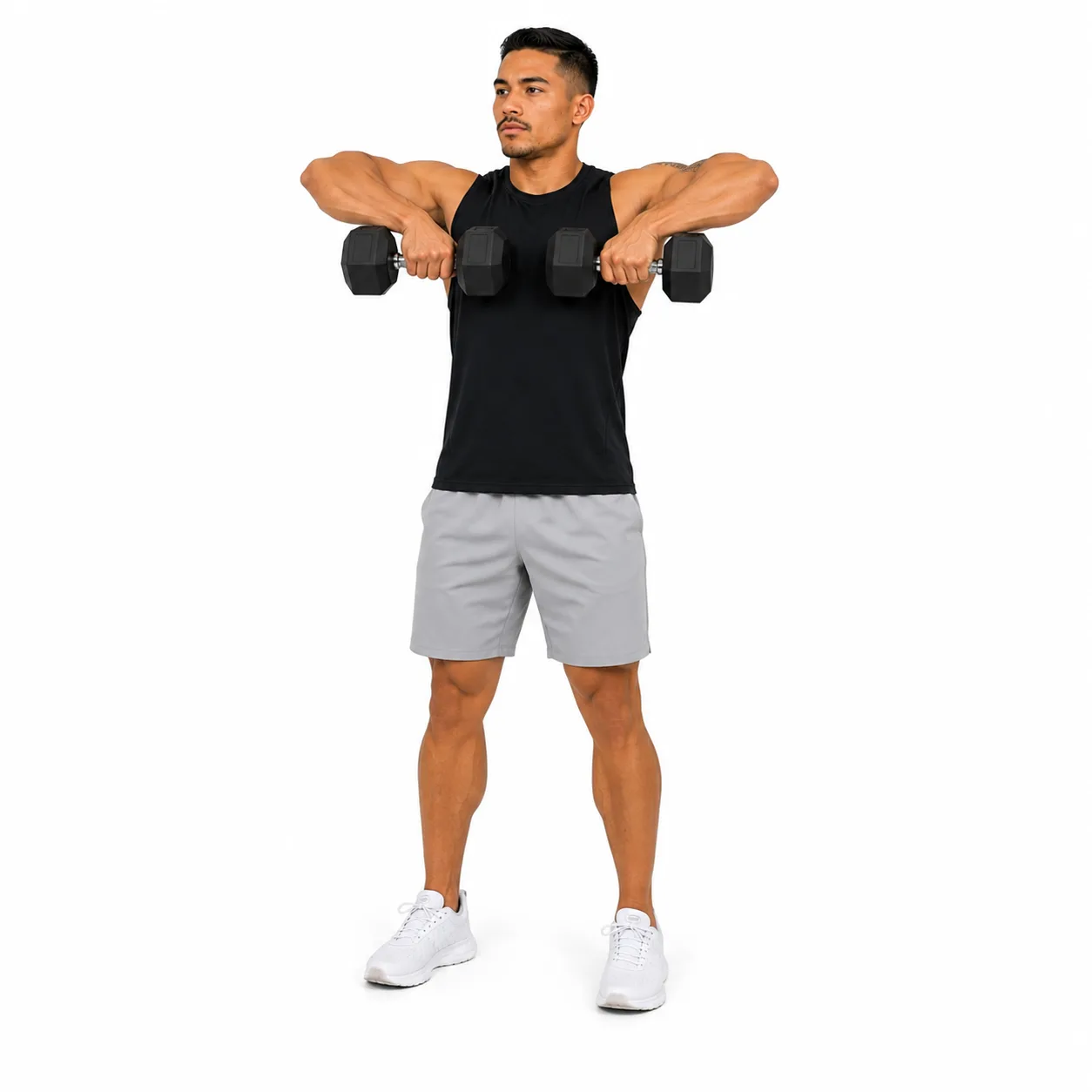 Upright Row - Dumbbell exercise reference